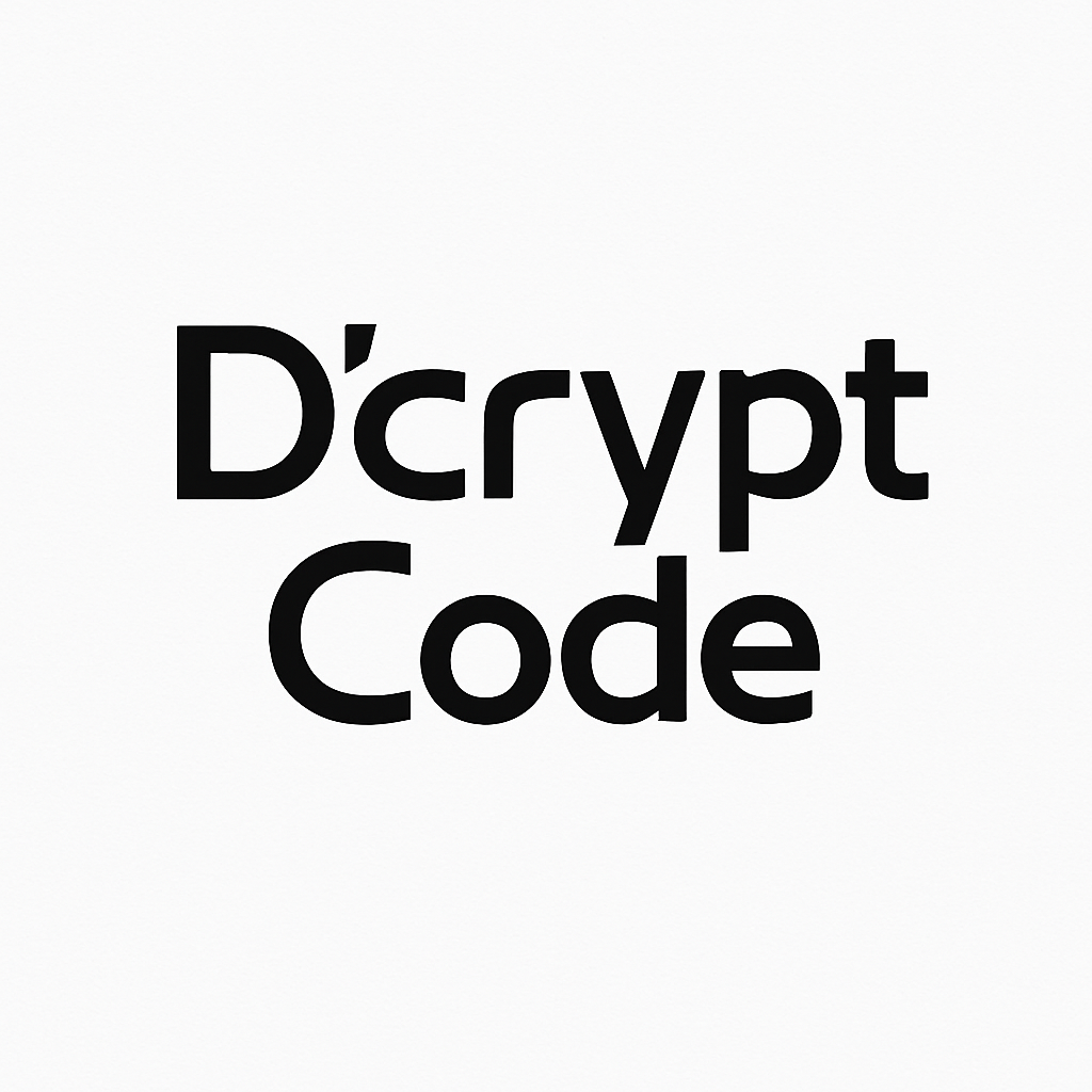 D'crypt Code Logo