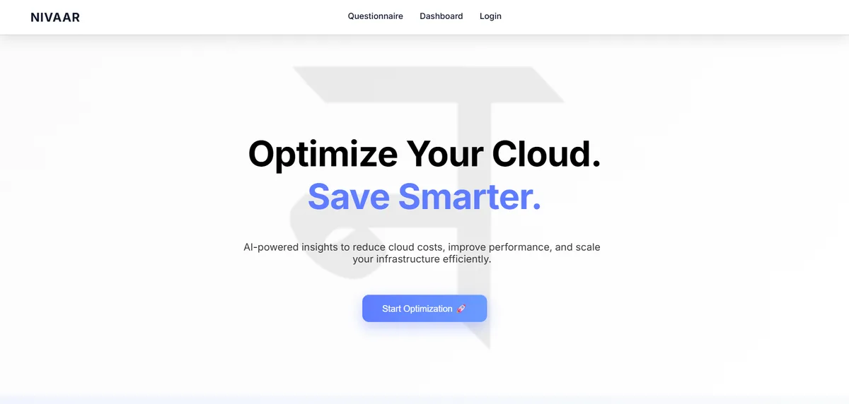 NIVAAR - Cloud Optimizer